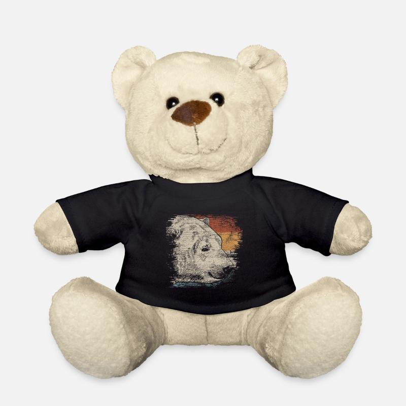 Eisbär - Teddy - Schwarz