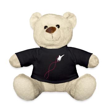aerobatics - Teddy Bear - black - Front