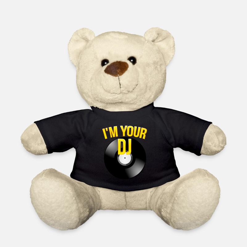 Je suis ton dj - Nounours - noir