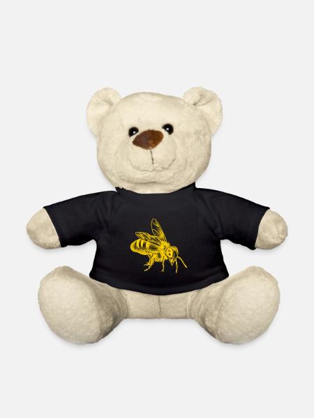 Abeille - Nounours - noir