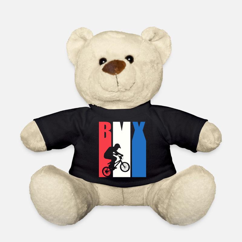 Design rétro cool BMX - Nounours - noir