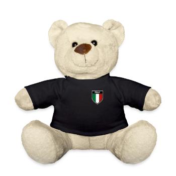 Italy - Teddy Bear - black - Front