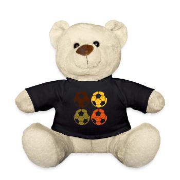 football - Nounours - noir - Devant
