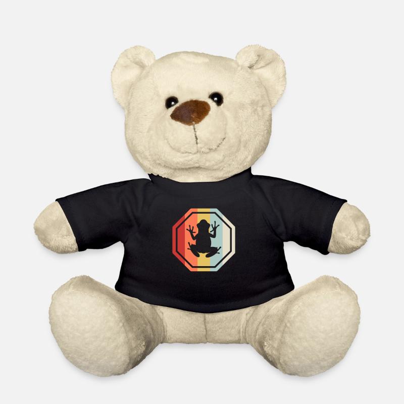 Grenouille grenouille crapaud - Nounours - noir