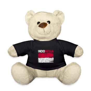 Indonesia - Teddy Bear - black - Front