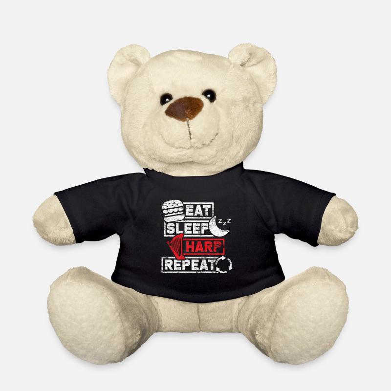 Harfe - Teddy - Schwarz