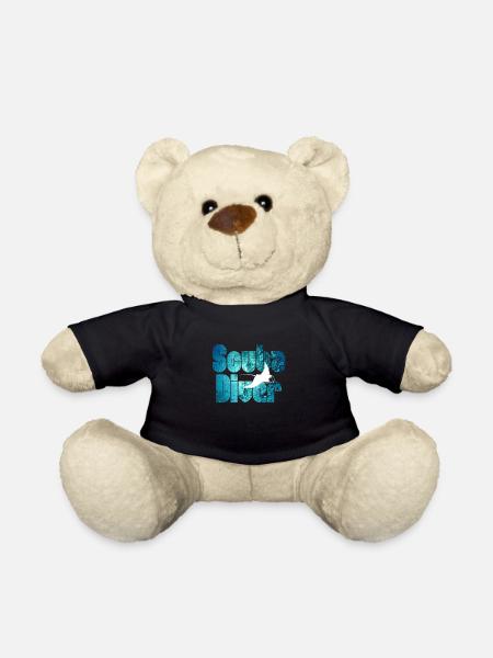Scuba Diver - Rochen - Teddy - Schwarz
