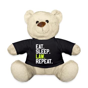 Jura Studium - Teddy - Schwarz - Vorne