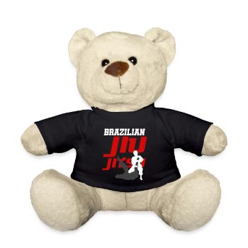 BJJ Brazilian Jiu Jitsu - Teddy Bear - black - Front