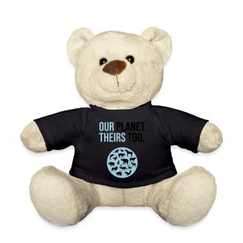 Tierschutz - Teddy - Schwarz - Vorne