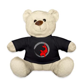 Koi Karpfen - Teddy - Schwarz - Vorne