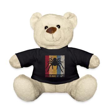 Spinne - Teddy - Schwarz - Vorne