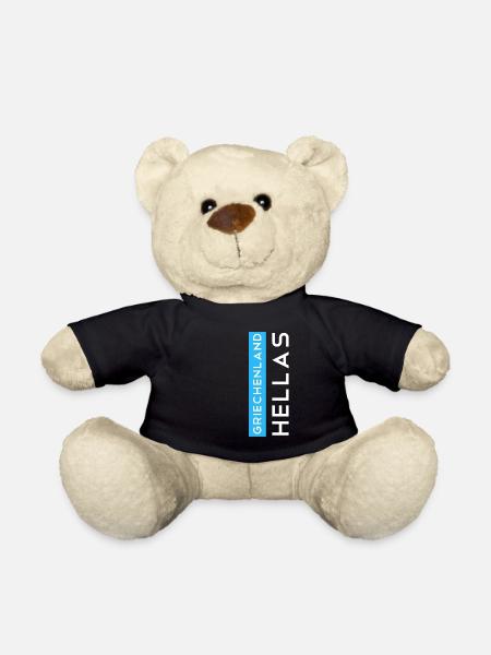 Griechenland Hellas - Teddy - Schwarz