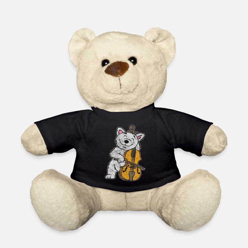violoncelle - Nounours - noir
