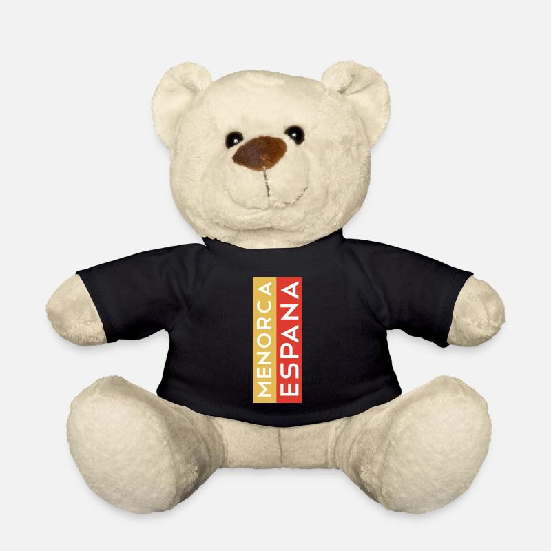 Menorca Souvenir T-Shirt Sweater Menorca - Teddy Bear - black