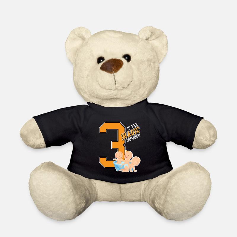 3ème annonce de grossesse - Nounours - noir
