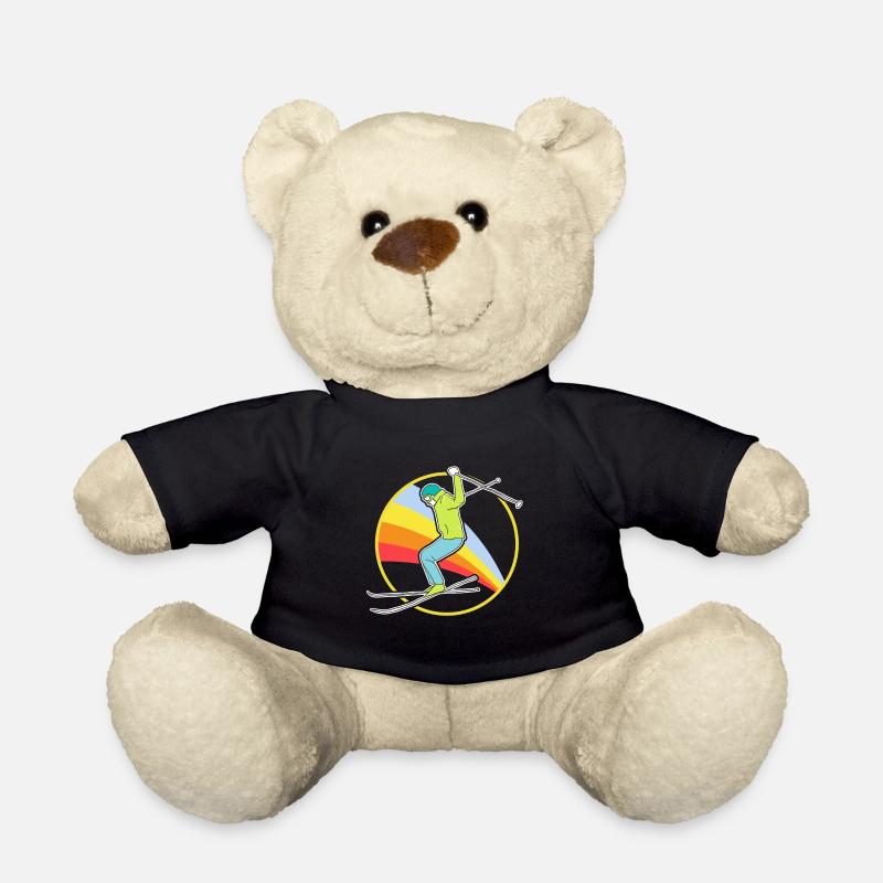 Ski - Teddy - Schwarz