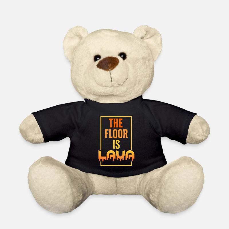 Der Boden ist Lava - Teddy - Schwarz