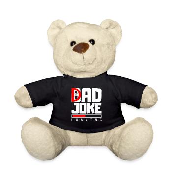 Böse Witze Sprüche Vater Joke Loading Geschenk - Teddy - Schwarz - Vorne