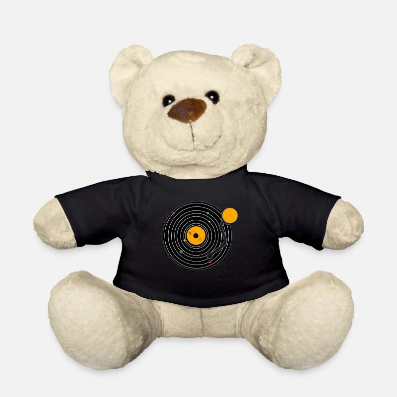 Vinyl record turntables - Teddy Bear - black