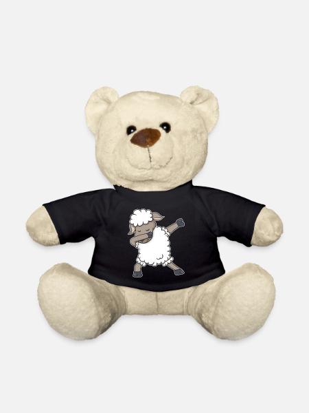 Schaf Schafe Dabbing Dabbin Dab Geschenk - Teddy - Schwarz