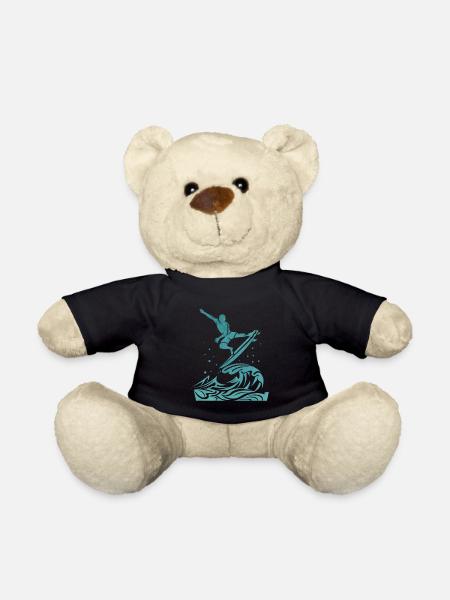 Surfer Wellenreiter - Teddy - Schwarz