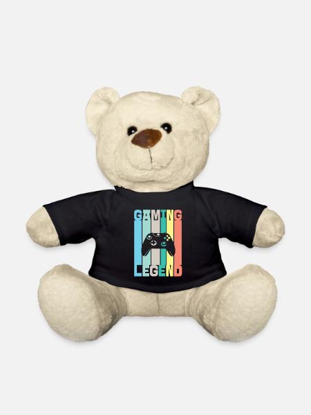 Gaming Legend - Teddy Bear - black