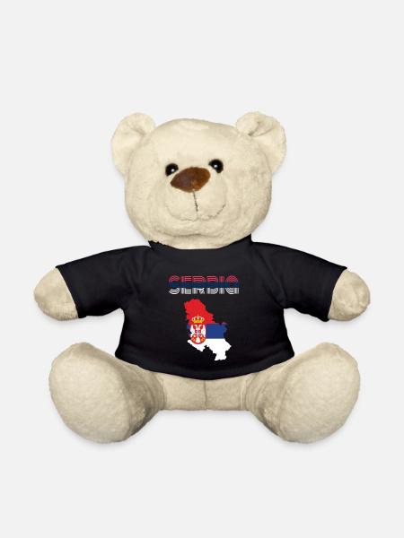 Serbien - Teddy - Schwarz