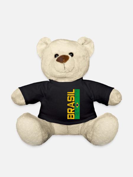 BRASILIEN TRIKOT - Teddy - Schwarz