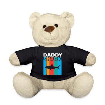 Daddy Shark - Teddy - Schwarz - Vorne
