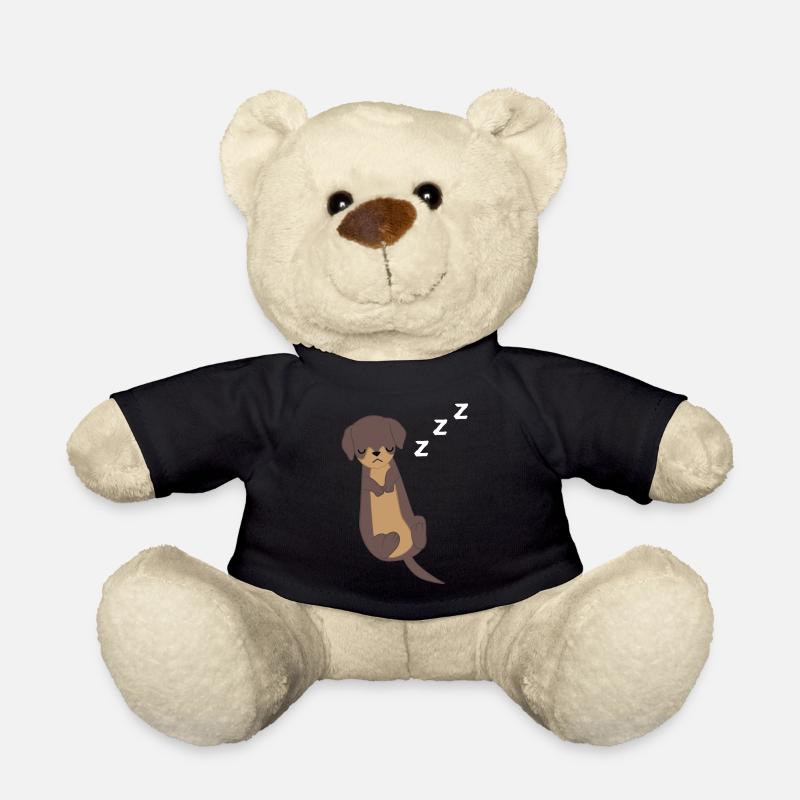 Dackel - Dachshund - Dackel Welpe - Geschenk - Teddy - Schwarz