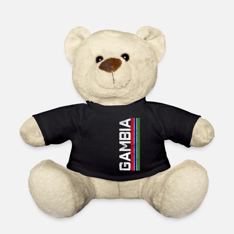 Vintage Gambia - Teddy - Schwarz