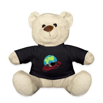 im Weltraum – Von inspiriertes Design - Teddy - Schwarz - Vorne