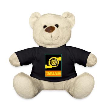Turbocharger - Big Boost! - Teddy Bear - black - Front