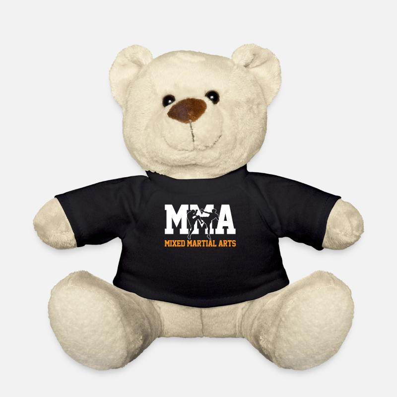 MMA SHIRT - Teddy - Schwarz