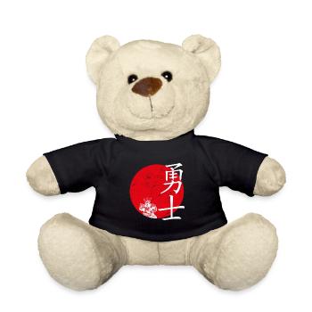 Krieger japanisches symbol - Teddy - Schwarz - Vorne