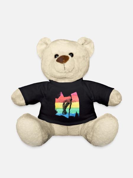 Morse Seal T-shirt Vache Morse - Nounours - noir