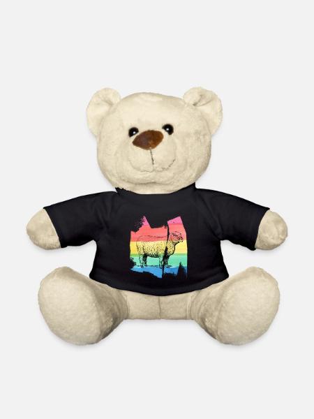 T-shirt mouton mouton noir mouton noir - Nounours - noir