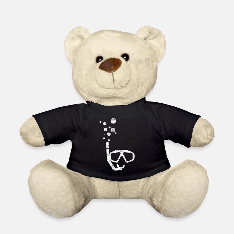 Schnorcheln Taucher Tauchen - Teddy - Schwarz
