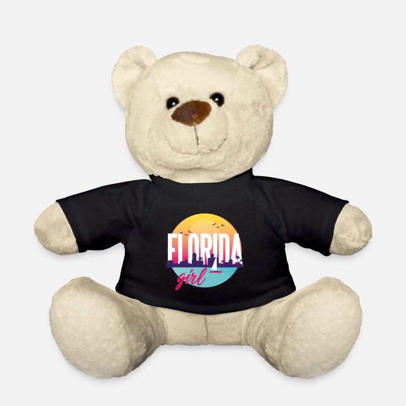 fille de la Floride - Nounours - noir