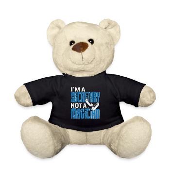 I'm a secretary not a magician - Teddy - Schwarz - Vorne