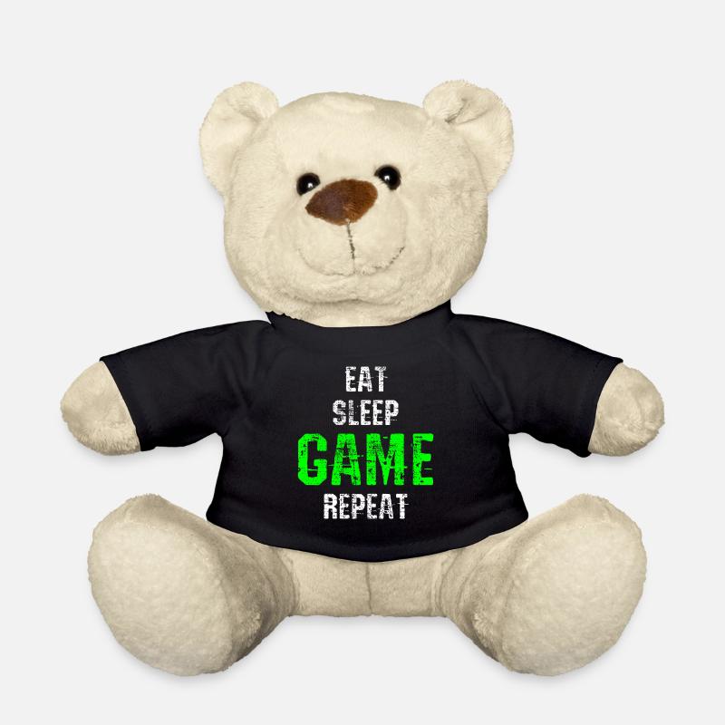 Gamer - Teddy - Schwarz