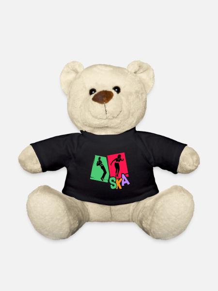 Ska music - Teddy Bear - black