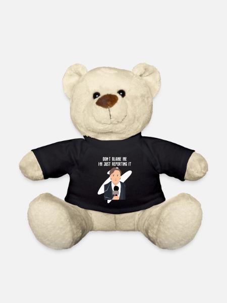Journaliste de presse journaliste liberté de la presse - Nounours - noir