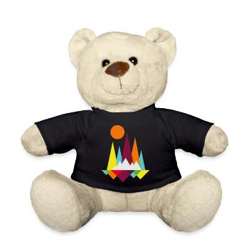 Ice Peaks - Teddy Bear - black - Front