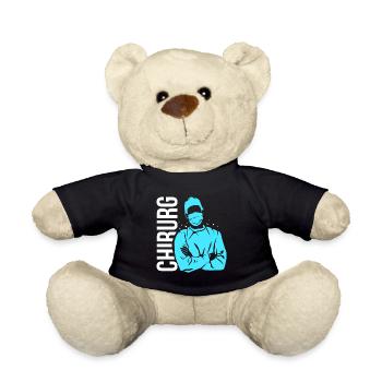 Chirurg Geschenk - Teddy - Schwarz - Vorne
