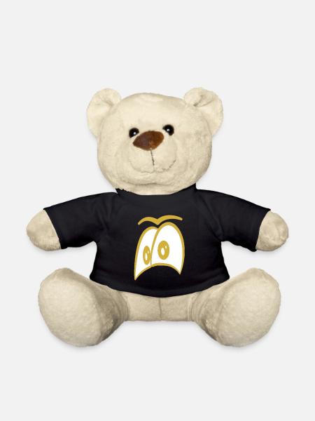 Gold eye - Teddy Bear - black