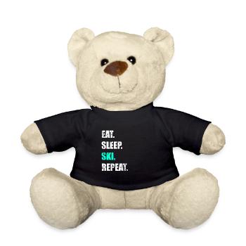 Skifahren Skifahren Skifahren Skifahren Skifahren - Teddy - Schwarz - Vorne