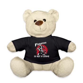 Jiu-Jitsu kämpfen - Teddy - Schwarz - Vorne