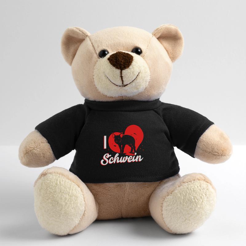 Schwein Liebe Geschenk Teddy